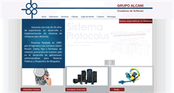 Desktop Screenshot of alcani.com.mx